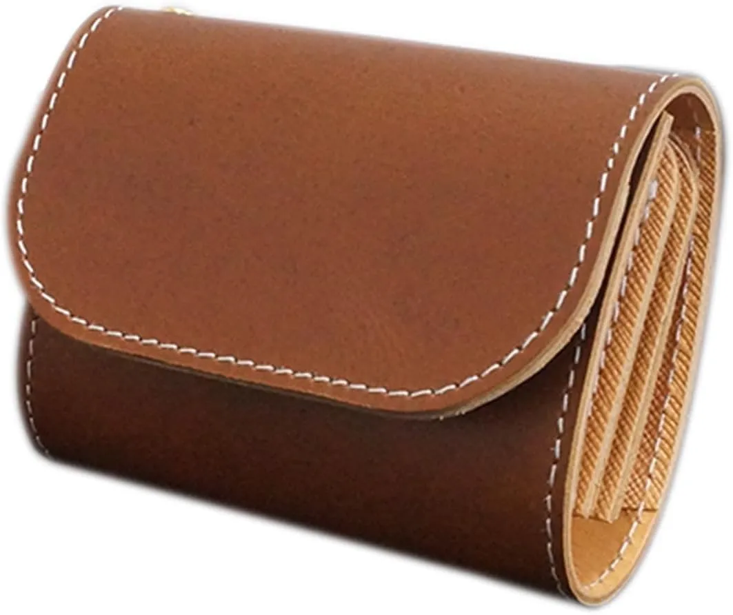 Small Wallet Miyako leather (kyoto oxhide genuine leather) - for Men & Women Minimalist Slim Card holder Coin purse Made In Kyoto,Japan (Black)