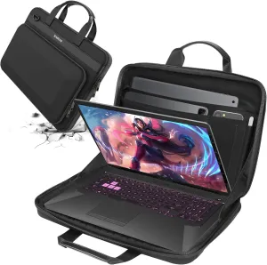 Smatree Heavy Duty Hard Case for HP OMEN Laptop 17 Series/OMEN Laptop 17t Series, for MSI Gaming Laptops Vector GP76/GP76 HX/GE76 Raider/GE76 DRAGON TIAMAT Series, for HP Envy Laptop 17t/17 (A800XL)