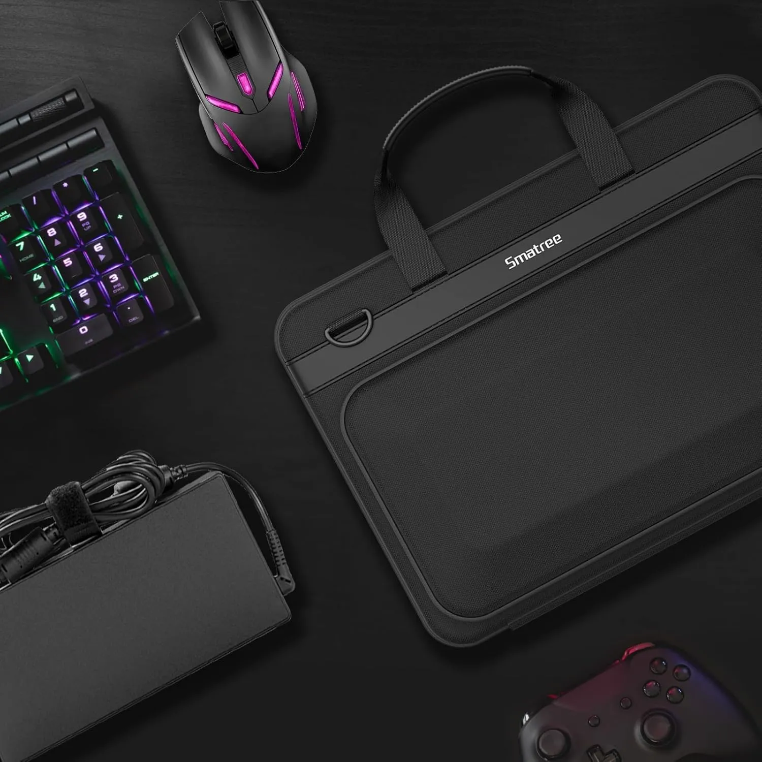 Smatree Heavy Duty Hard Shell Case for 15.6 inch Razer Blade 15 2023/2022, 16 inch Razer Blade 16 2025/2024/2023, for 16inch Alienware M16 R2, 15.6inch Alienware M15/X15 R1/X15 R2 (A800)
