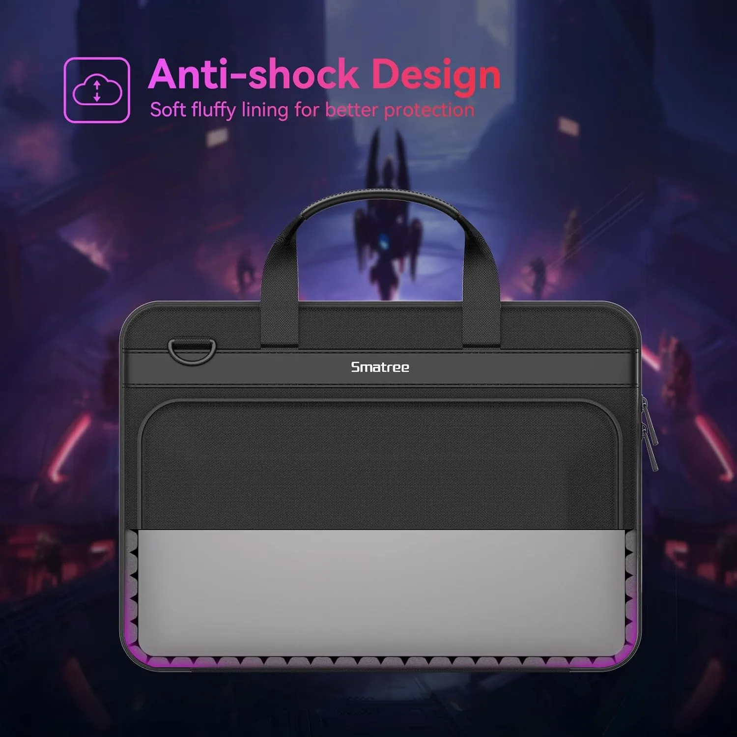 Smatree Heavy Duty Hard Shell Case for 15.6 inch Razer Blade 15 2023/2022, 16 inch Razer Blade 16 2025/2024/2023, for 16inch Alienware M16 R2, 15.6inch Alienware M15/X15 R1/X15 R2 (A800)