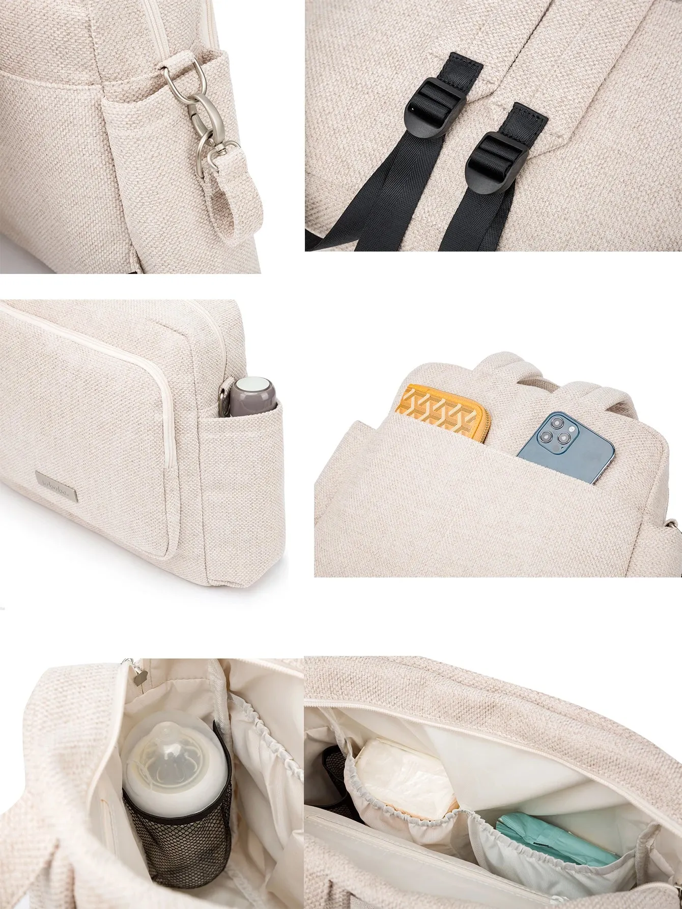 Soboba 2023 Diaper Bag: Large & Waterproof