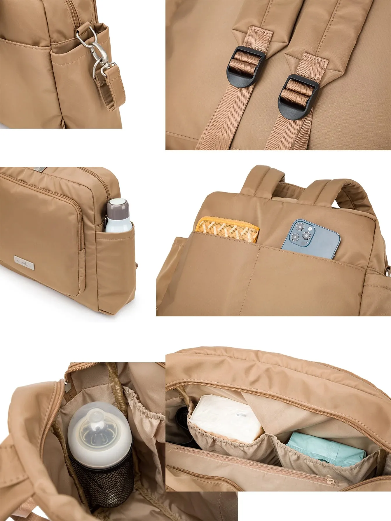 Soboba 2023 Diaper Bag: Large & Waterproof