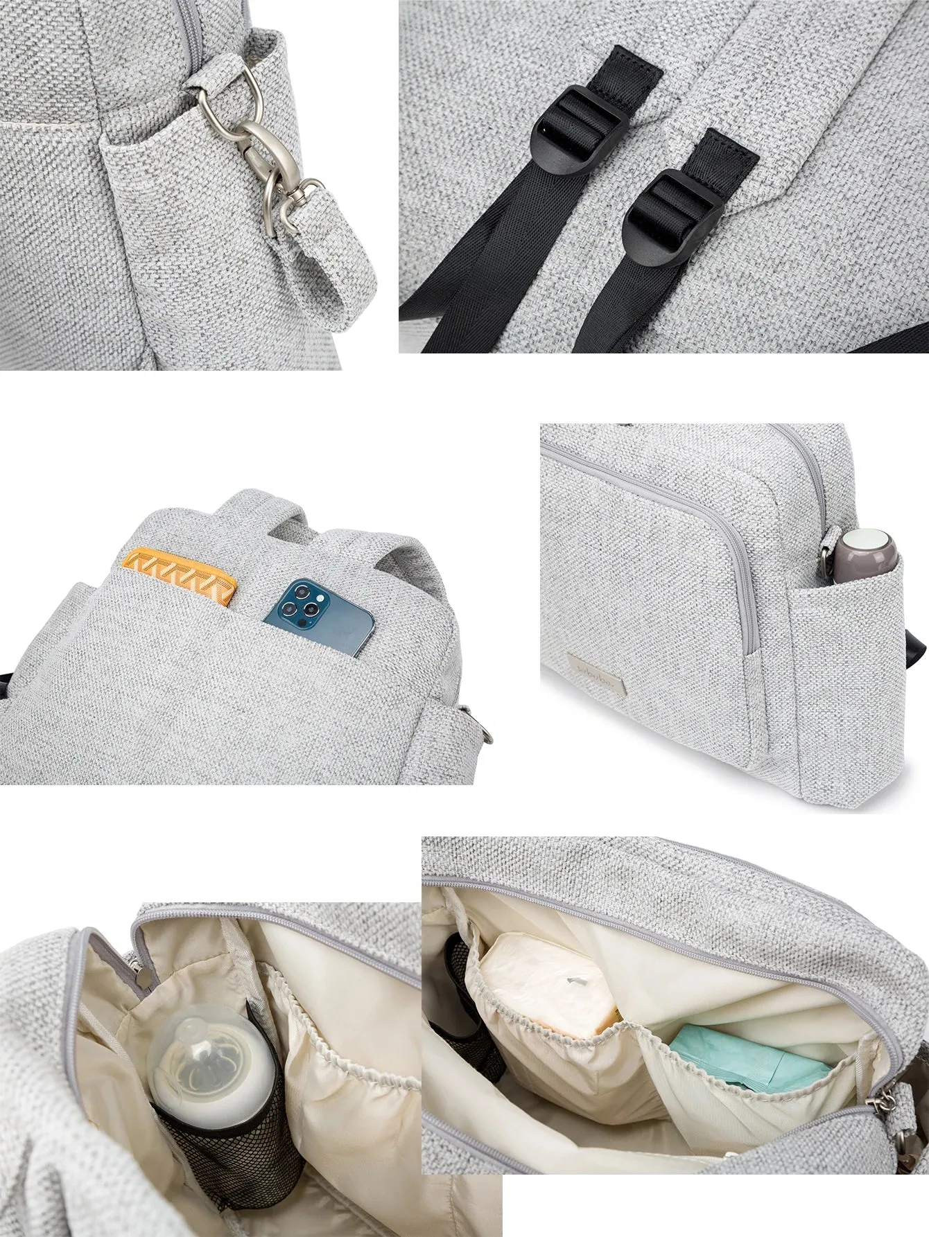 Soboba 2023 Diaper Bag: Large & Waterproof