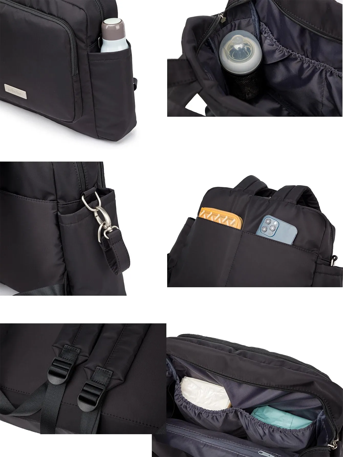 Soboba 2023 Diaper Bag: Large & Waterproof