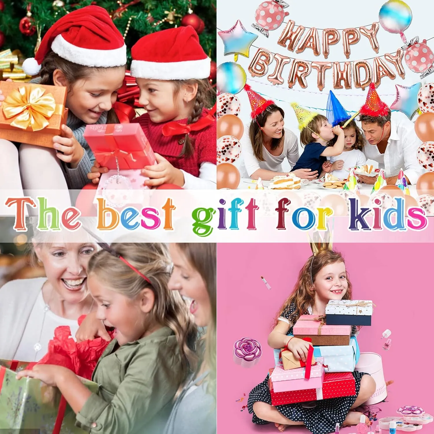 SOCICO Children Analog Watch for Boys Girls Waterproof Time Teaching Watch with Soft Band, Learning Time Wrist Watch Easy to Read Christmas Gifts for Kids Ages 3-12 Great Gifts