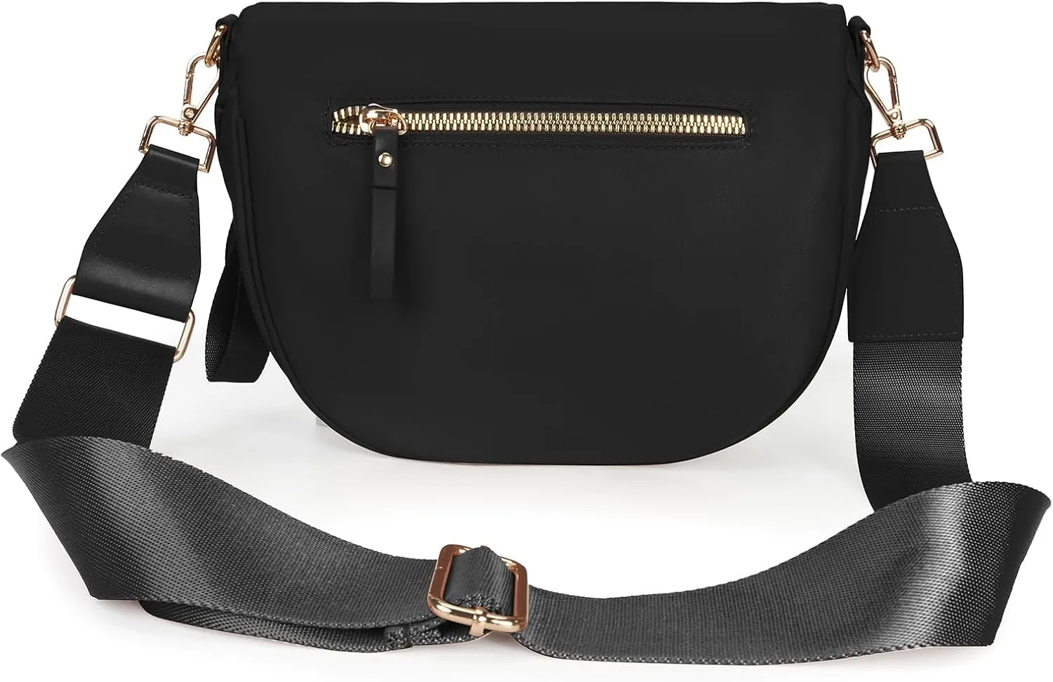 Spacious Nylon Crossbody Bag Bum Bag Handbags Wallets Purses Trendy Shoulder Bag for Women