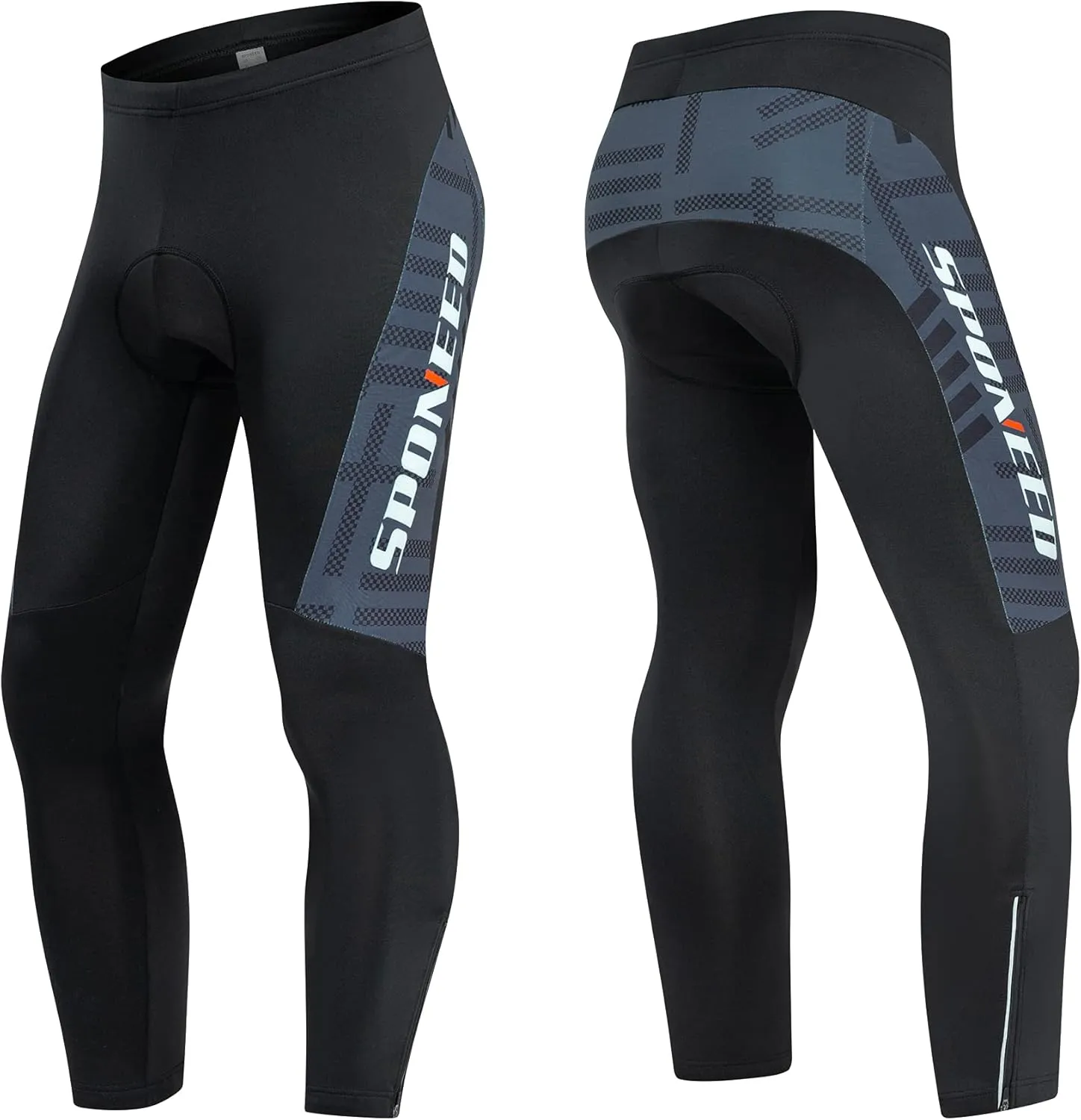 sponeed Cycling Clothes for Men Long Sleeve Mountain Bike Road Bicycle Shirt Jerseys Padded Pants Biking Outfits