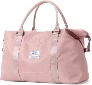Sport Travel Duffle Large Gym Tote for Women, Weekender Carry on for Airplane, Ladies Beach Overnight Waterproof Luggage With Wet Bag