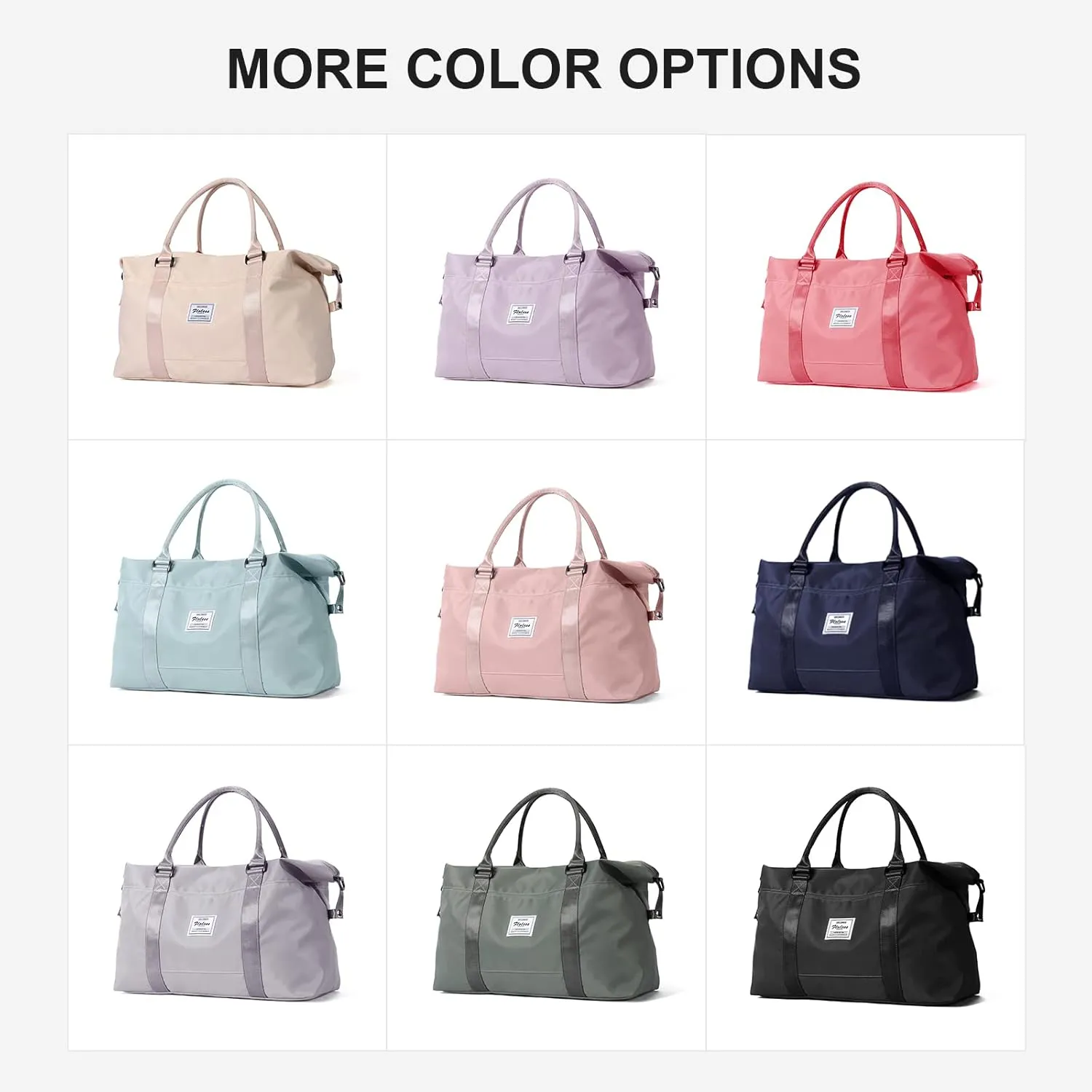 Sport Travel Duffle Large Gym Tote for Women, Weekender Carry on for Airplane, Ladies Beach Overnight Waterproof Luggage With Wet Bag