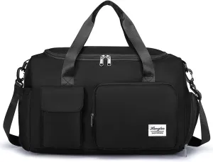 Sports Gym Bag for Men Women, Large Capacity Travel Duffel Bags Swim Yoga Tote Weekender Overnight