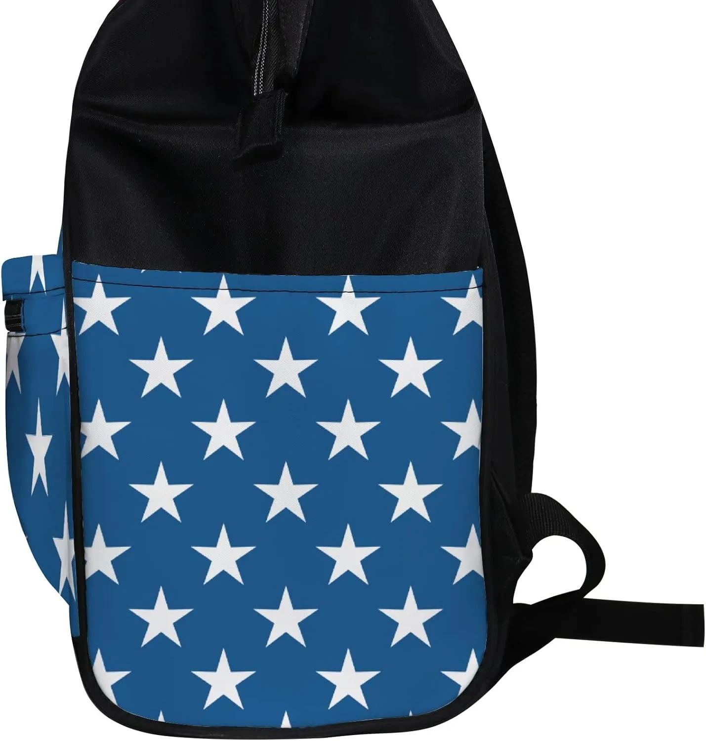 Stars Pattern Diaper Bag Backpack Waterproof Backpack Baby Nappy Changing Bag for Travel Large Capacity Durable and Stylish for Woman