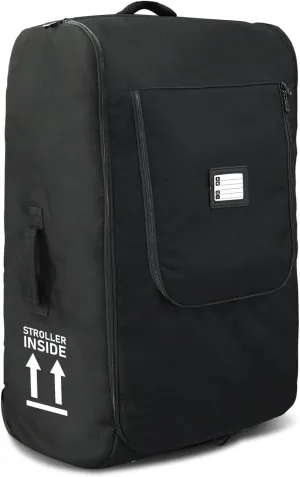 Stroller Travel Bag Compatible With UPPAbaby Vista, Vista V2, Cruz, & Cruz V2, Padded Waterproof Stroller Bag with Exposed Wheels for Effortless Airplane Travel