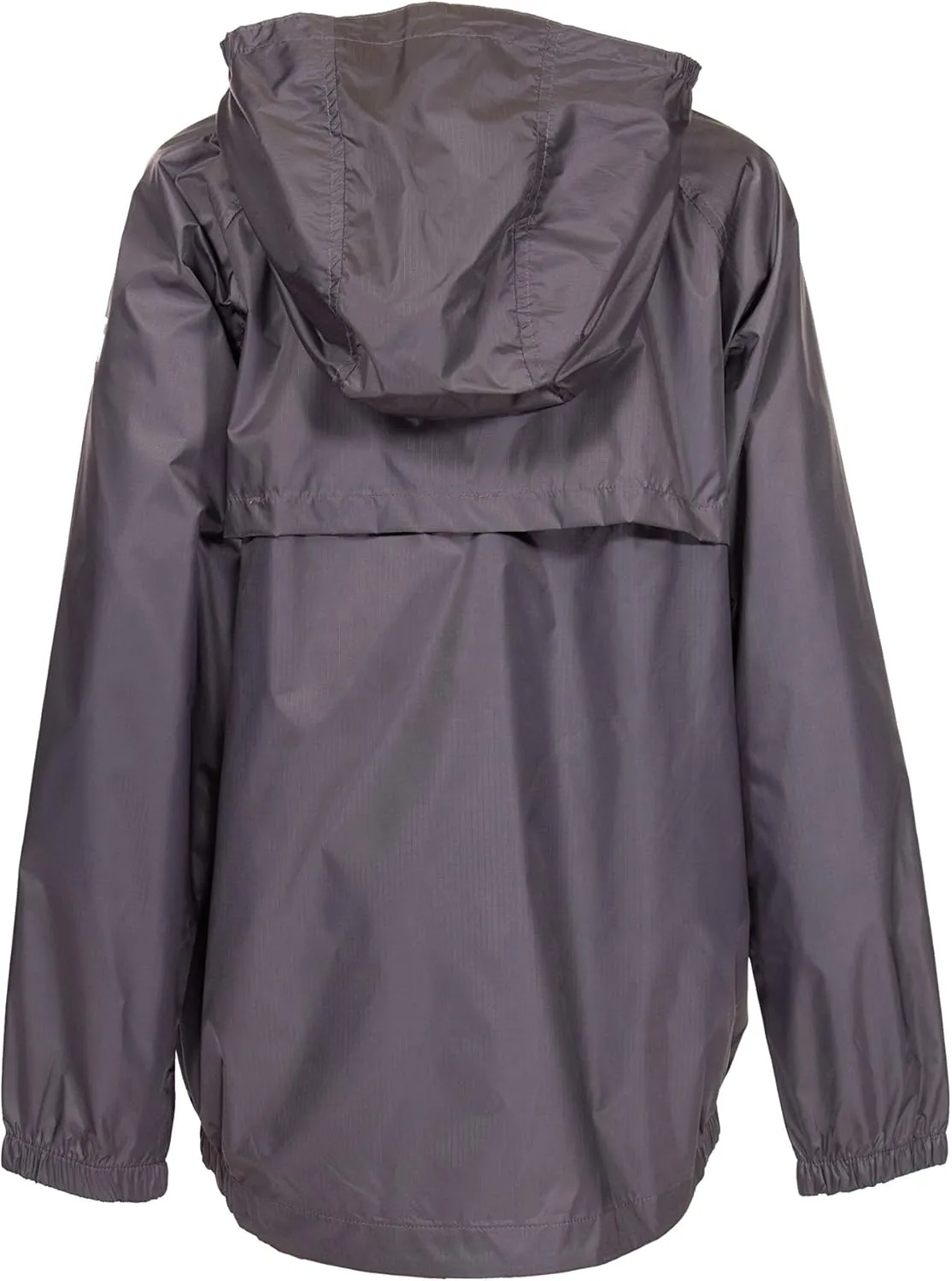 Swiss Alps Boys' Waterproof Hooded Rain Jacket Outdoor Windbreaker Lightweight Raincoats for Kids Wind Resistant