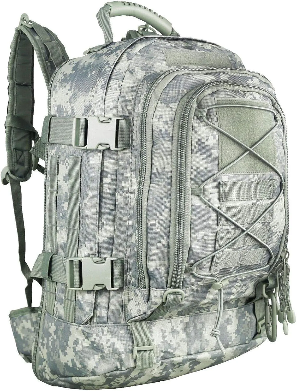 Tactical Backpack Military Hiking Daypack - Molle Backpack for Men 3 Day Assault Pack Bug Out Bag for Camping (AC Camo)