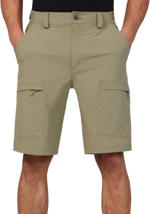 Tactical Cargo Shorts for Men Quick-Dry Lightweight Work Shorts with 7 Pockets,Durable Hiking Outdoor Short