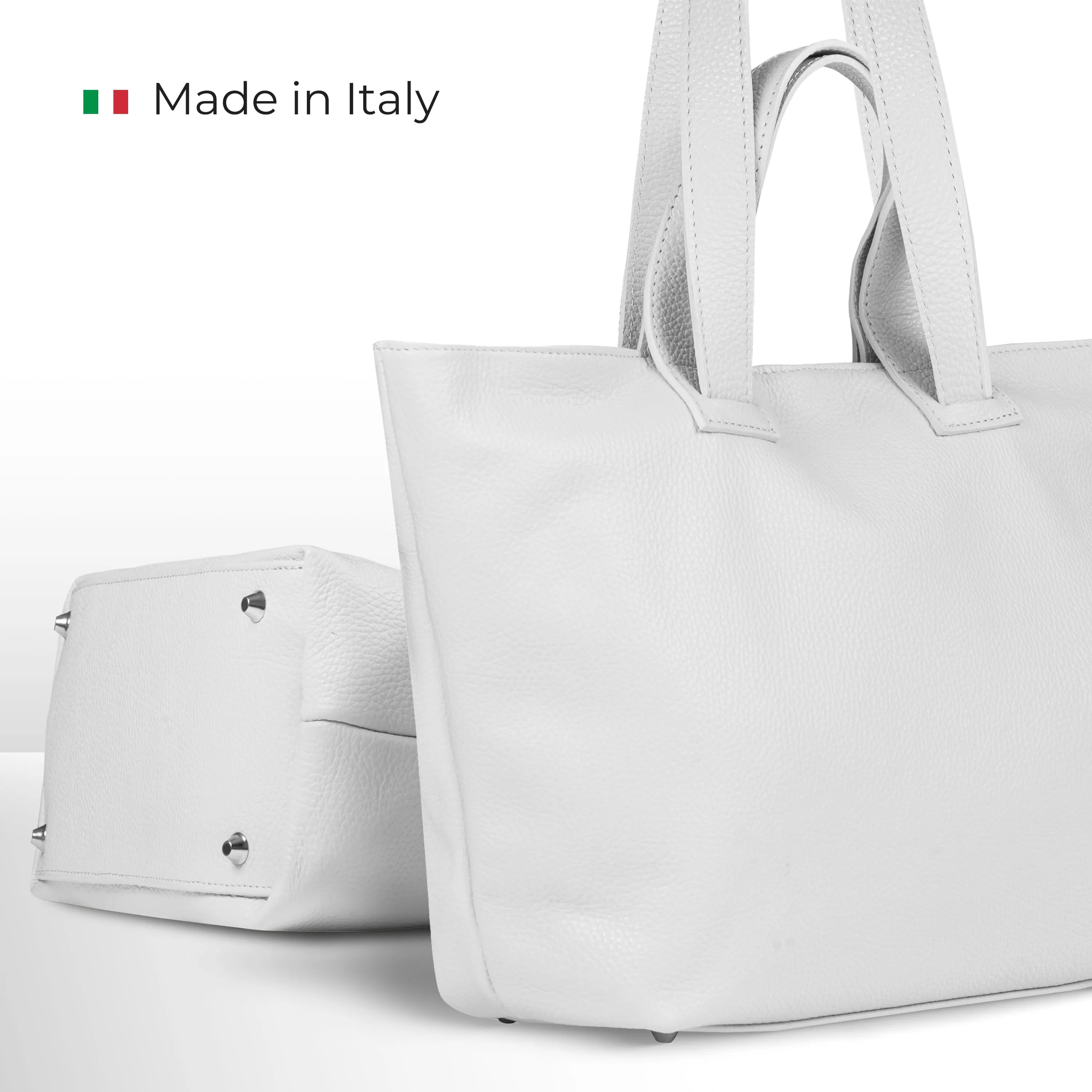 TAKEASY Calf Leather Satchel Bag 122500