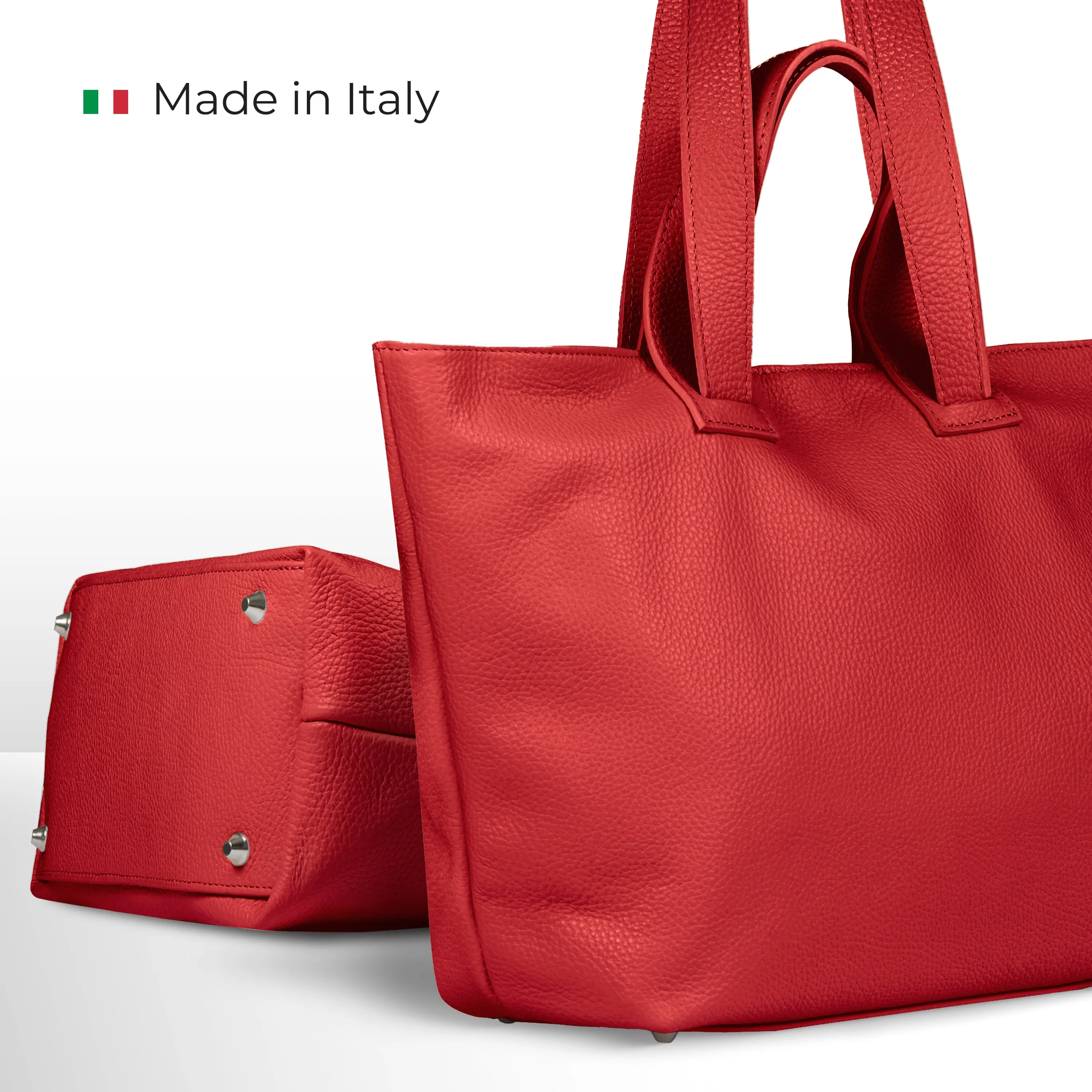 TAKEASY Calf Leather Satchel Bag 122500