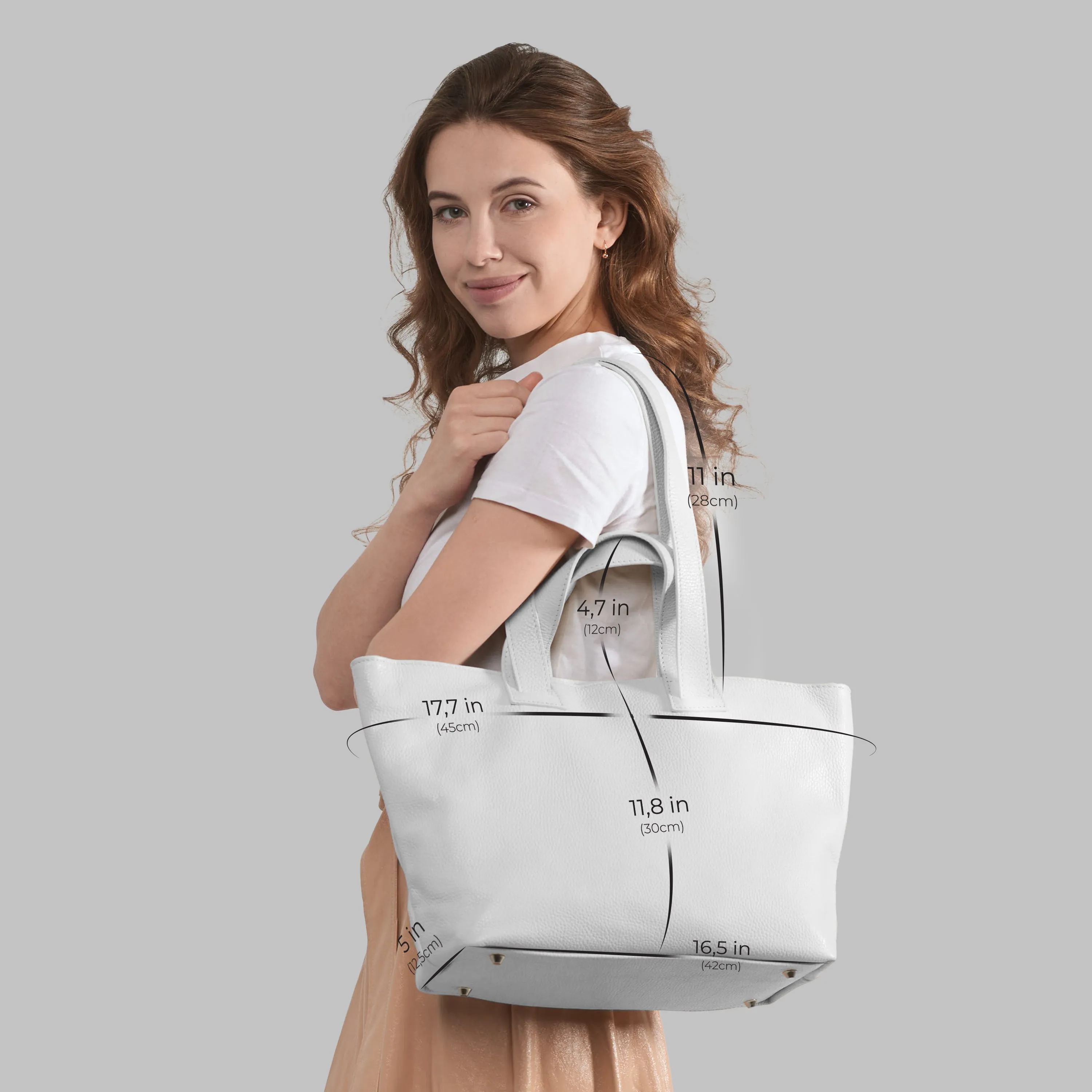 TAKEASY Calf Leather Satchel Bag 122500