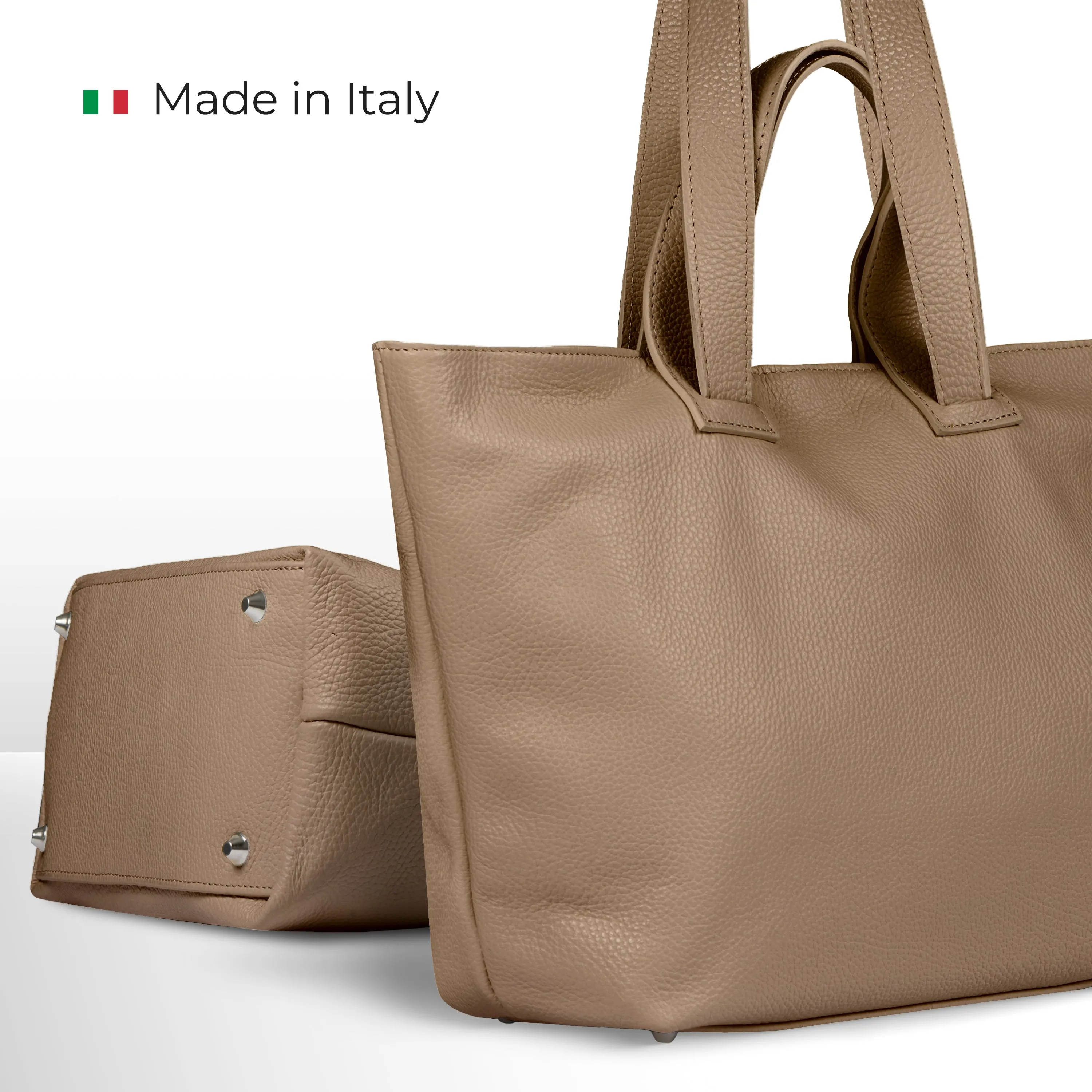 TAKEASY Calf Leather Satchel Bag 122500