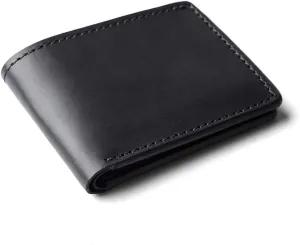 TANNER GOODS Mens Wallet. Mens Leather Wallets. Utility Bifold 4 Card Pocket Wallet, Billfold Slot Cardholder. Made in USA, Black