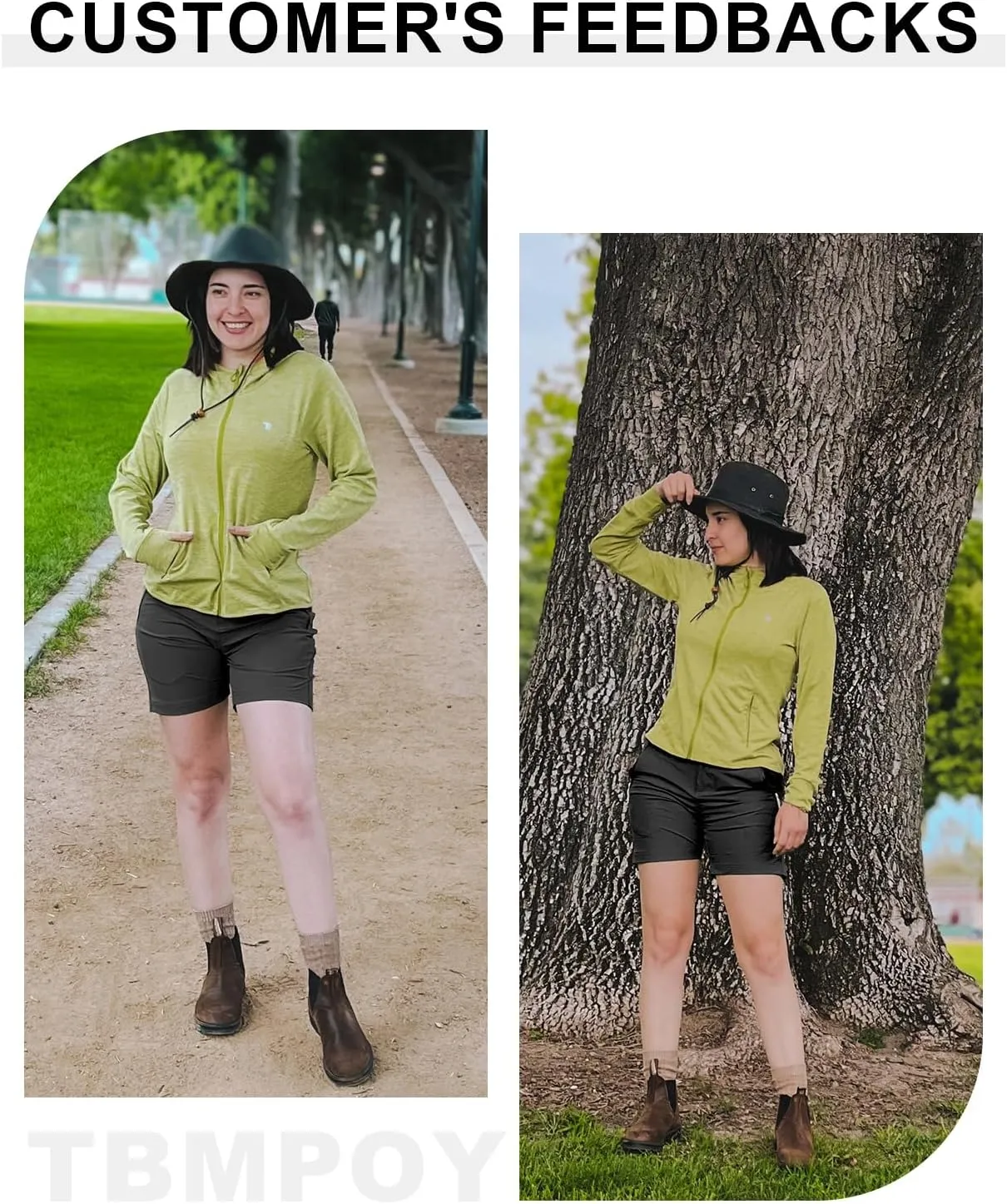 TBMPOY Women's 6" Hiking Cargo Shorts Quick Dry with Pockets Work Golf Short Lightweight Outdoor Active Summer for Women