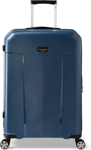Ted Baker Flying Colours Hardside Trolley 4 Wheel Spinner, TSA Lock, Lightweight Suitcase, Men and Women