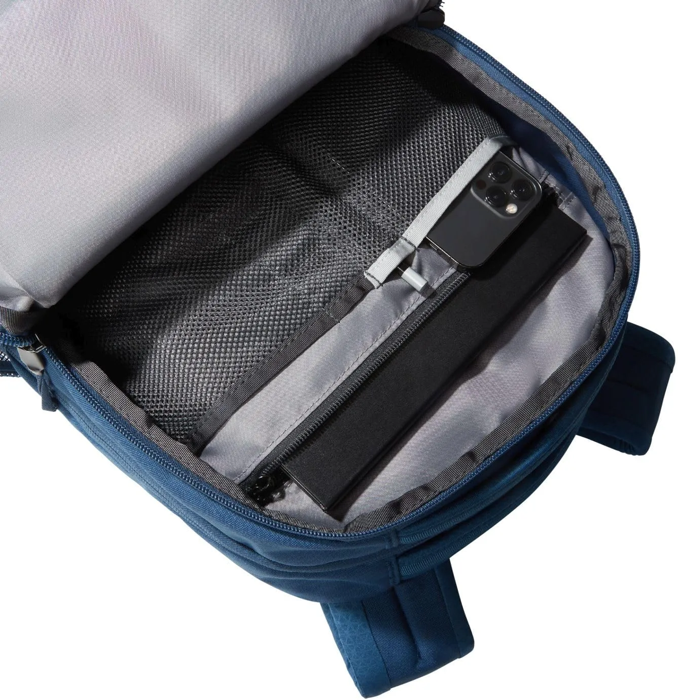 THE NORTH FACE Jester Everyday Laptop Backpack, Shady Blue/TNF White, One Size