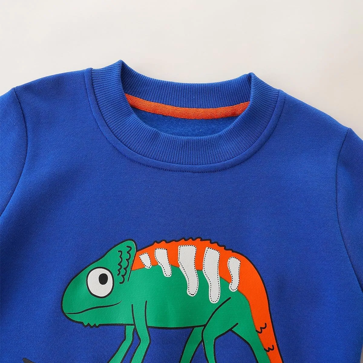 Toddler Boy Cotton Crewneck Long Sleeve Sweatshirt Christmas Clothing 2-7T