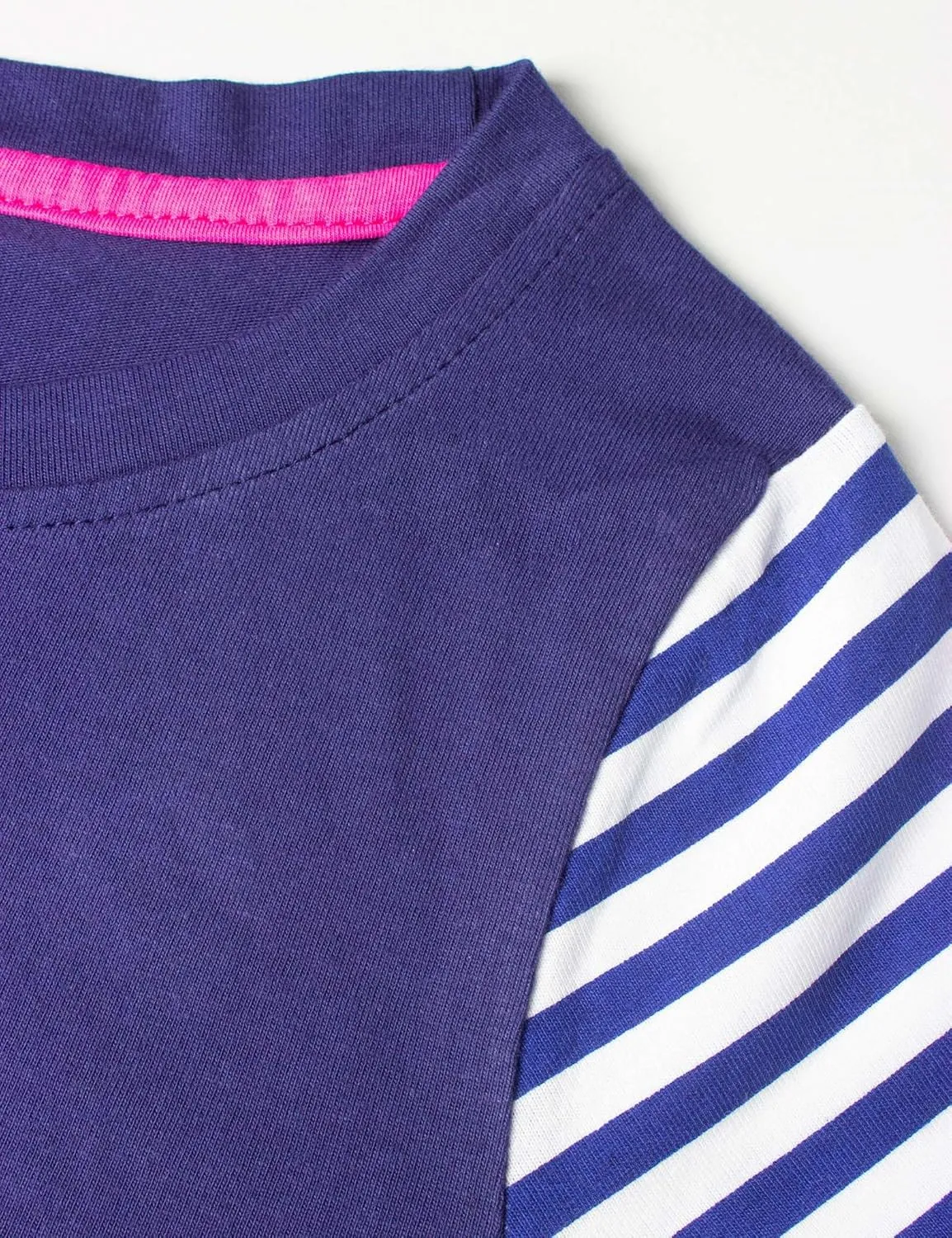Toddler Girl Cotton Long Sleeve Casual Halloween Christmas Cartoon Tunic Playwear Basic Striped Jersey Dresses