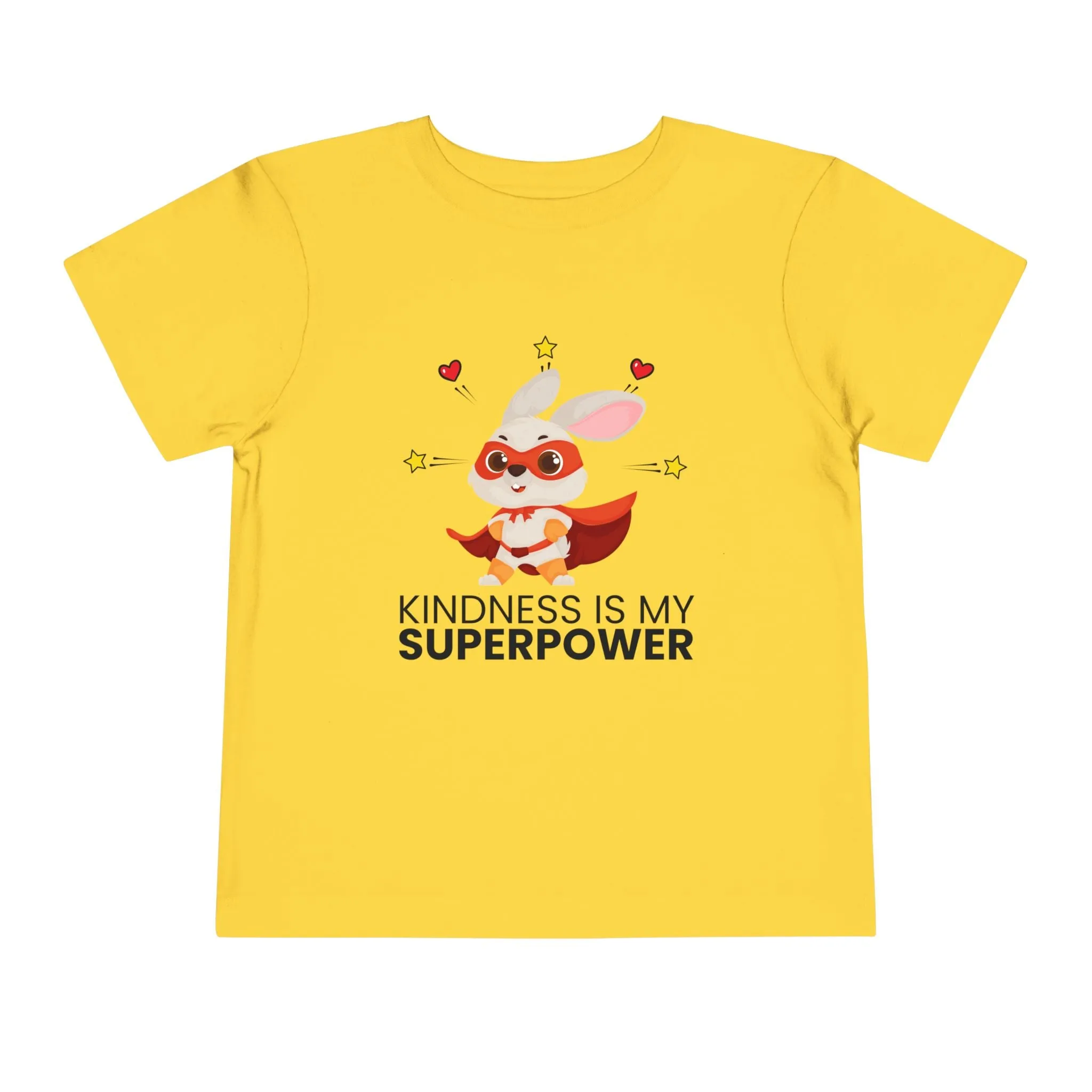 Toddler T-Shirt - 'Kindness Is My Superpower' Tee for Promoting Kindness
