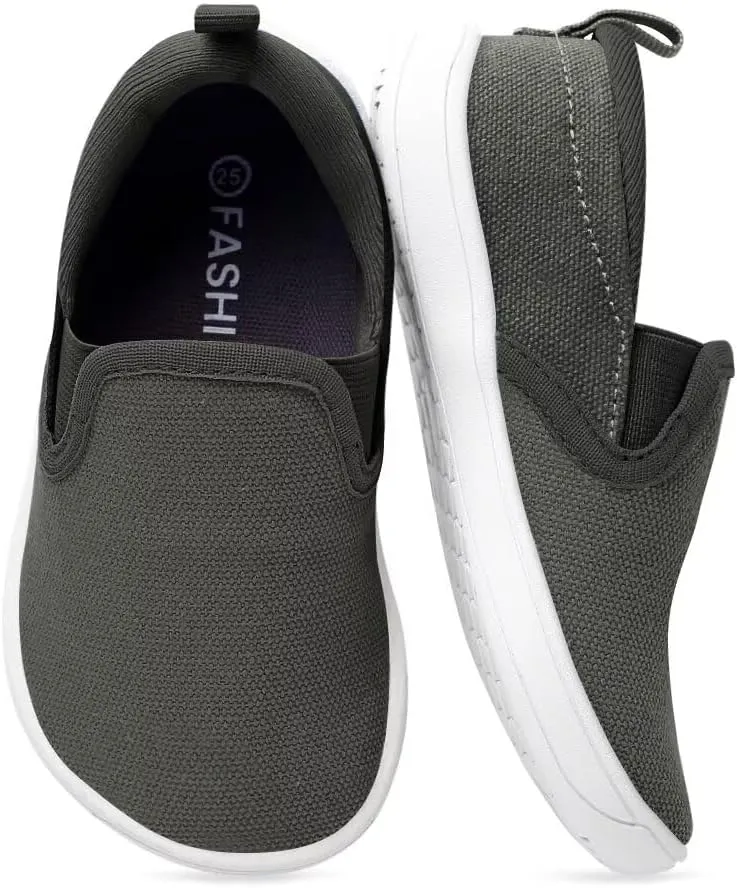Toddler/Little Kid Wide Barefoot The First Walking Shoes Girls Boys Lightweight Breathable Splay Naturally Minimalist Athletic Sneakers