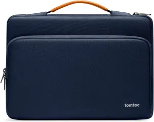 tomtoc 360 Protective Laptop Sleeve for 13.5-14.4 Inch Microsoft New Surface Laptop Studio/5/4/3/2/1, Surface Book 3/2/1, Water-Resistant Shockproof Notebook Accessory Carrying Case Bag, Blue
