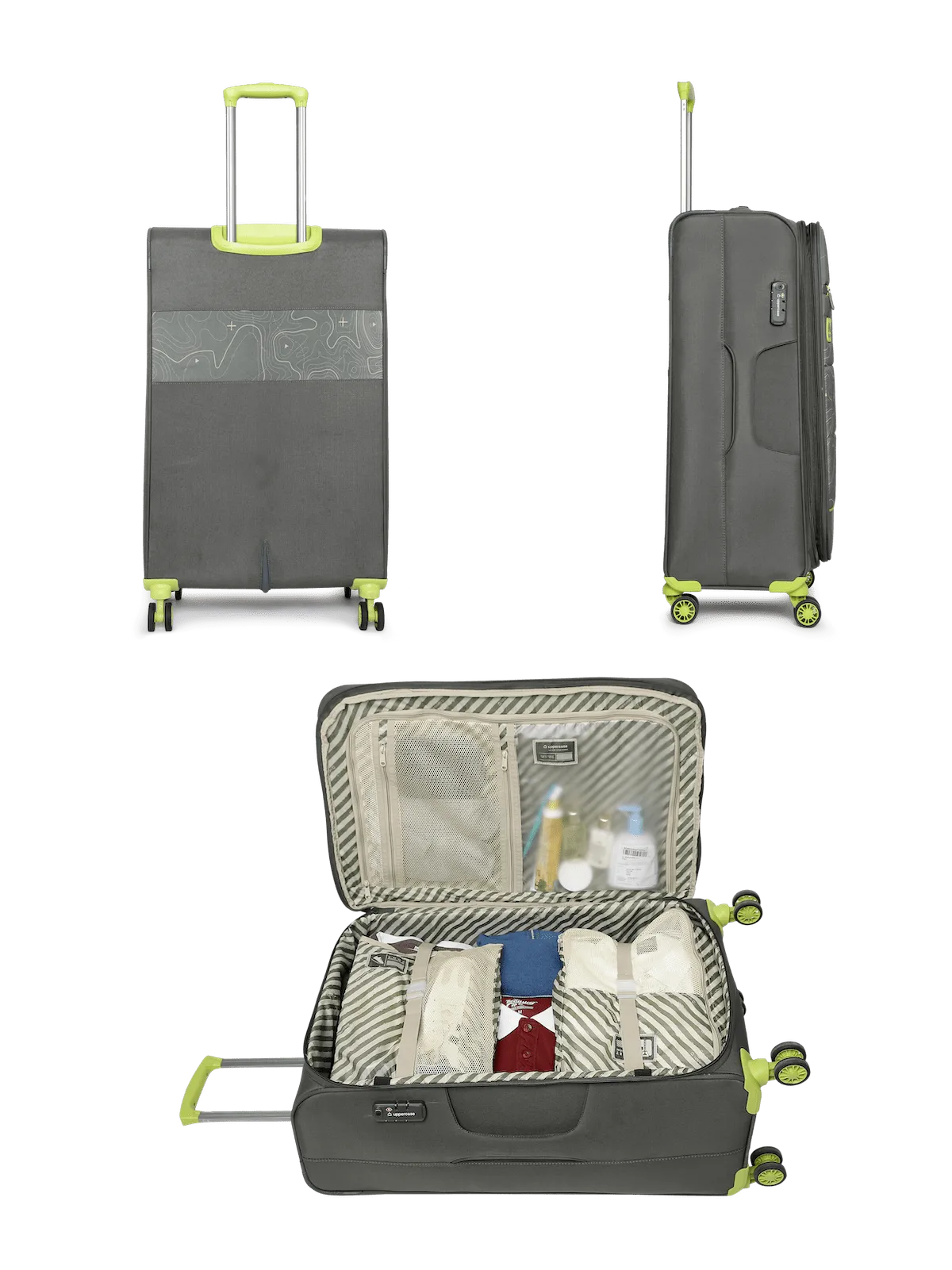 Topo Green Large Soft Trolley