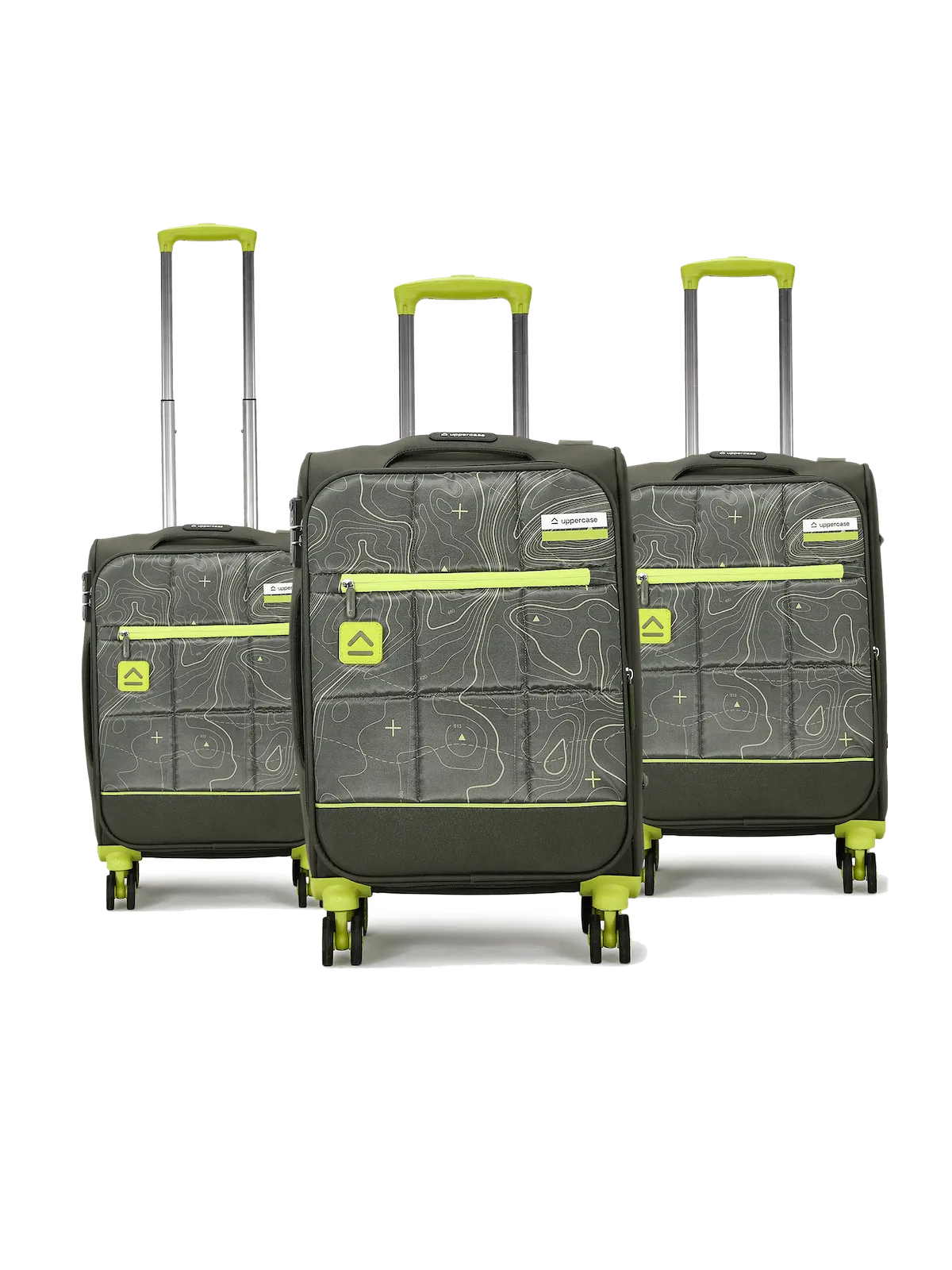 Topo Green Set of 3 (S M L) Soft Trolley