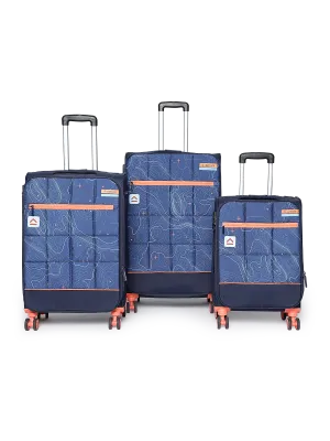 Topolite Blue Set of 3 (S M L) Soft Trolley