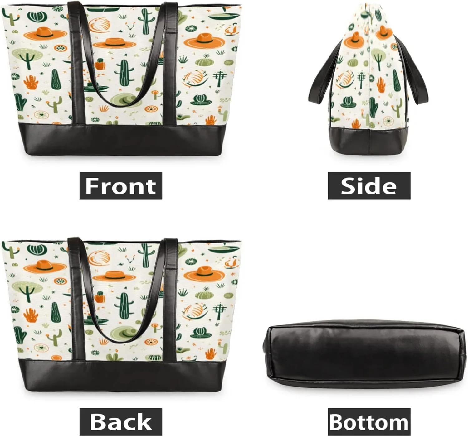Tote Bag for Women with Zipper, Laptop Tote Bags Laptop Sleeve Case Shoulder Bag Messenger Bags