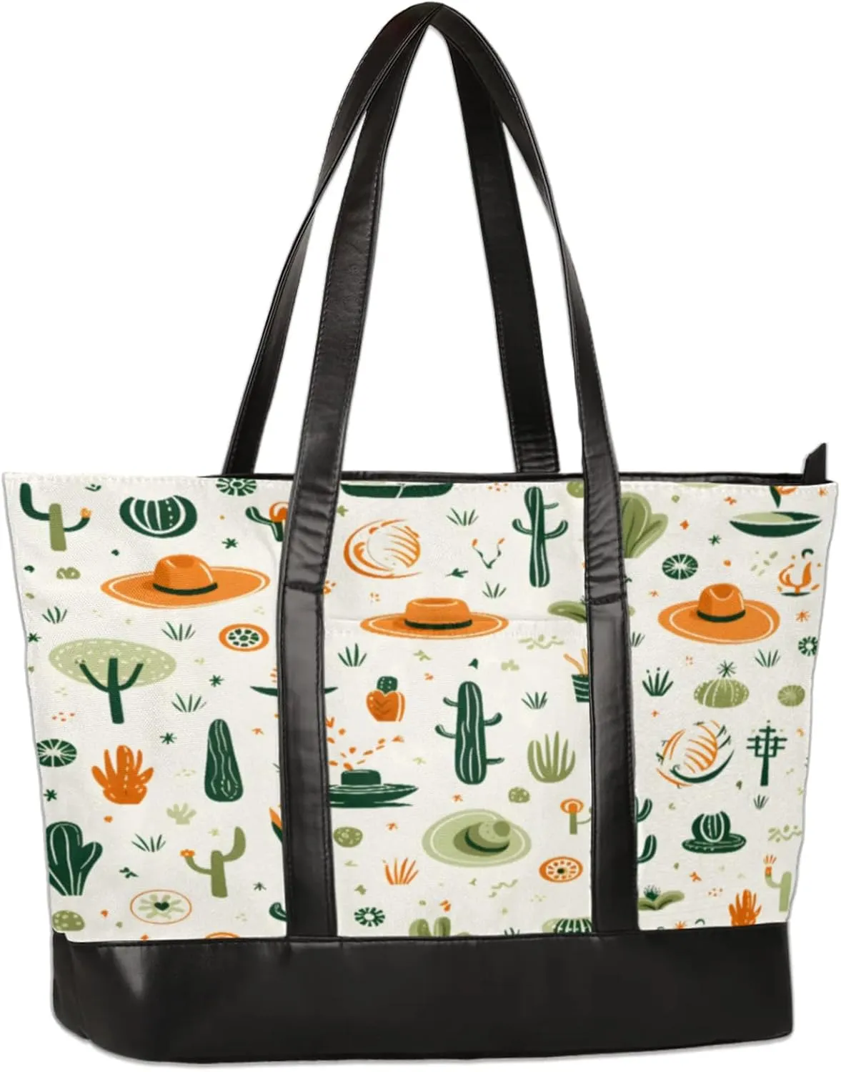 Tote Bag for Women with Zipper, Laptop Tote Bags Laptop Sleeve Case Shoulder Bag Messenger Bags