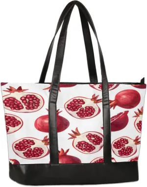 Tote Bag for Women with Zipper, Laptop Tote Bags Laptop Sleeve Case Shoulder Bag
