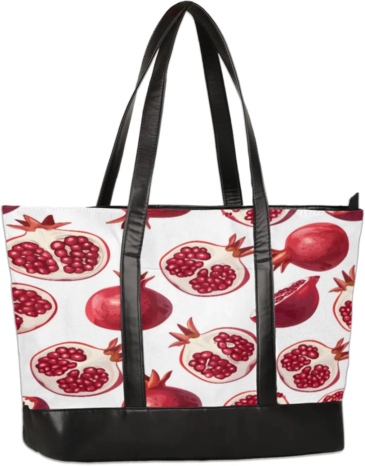 Tote Bag for Women with Zipper, Laptop Tote Bags Laptop Sleeve Case Shoulder Bag