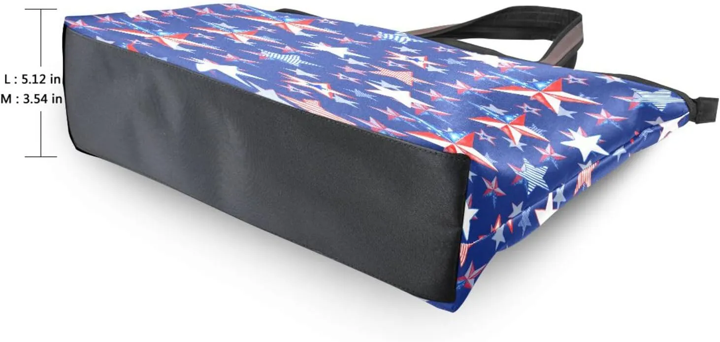 Tote Bag for Women with Zipper,Polyester Tote Purse Holiday Tote Bag Work Handbag Women Gift