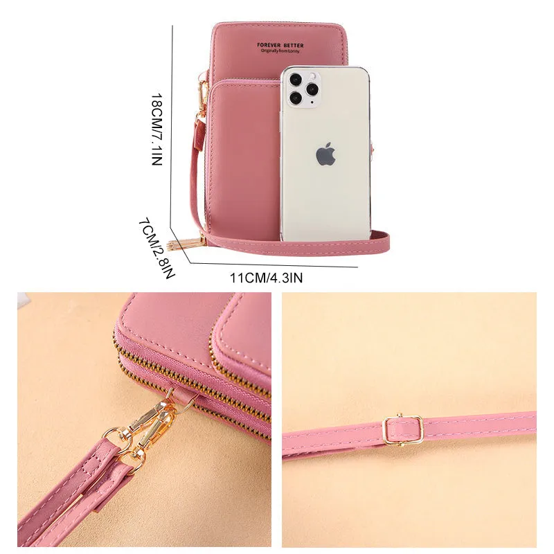 Touchable Multi-functional Shoulder Handbag