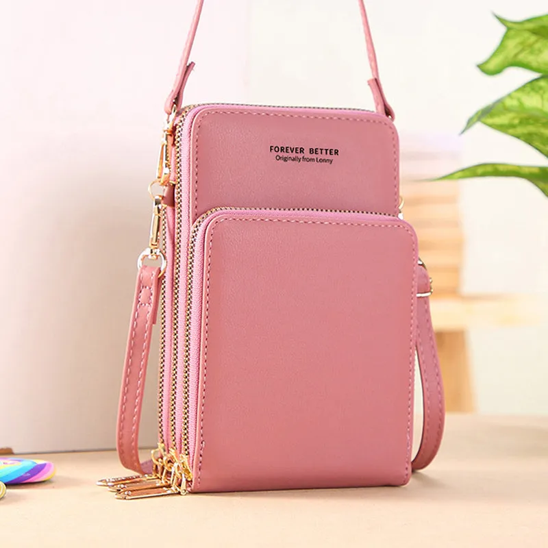 Touchable Multi-functional Shoulder Handbag