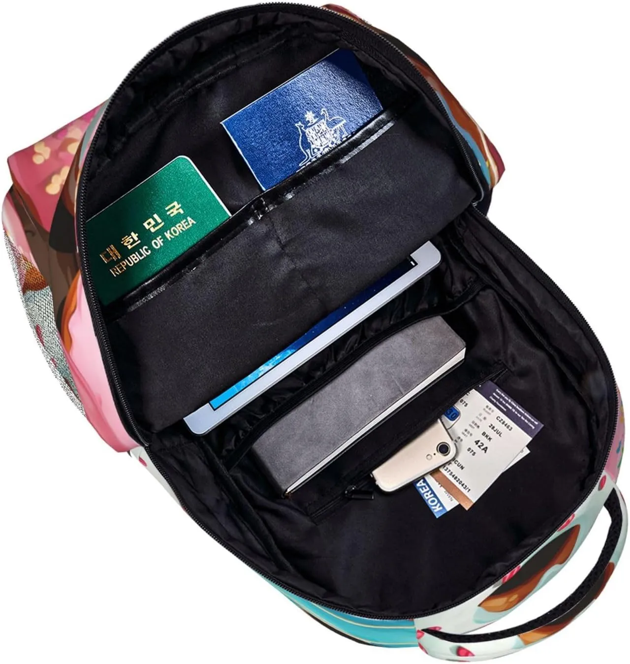 Travel Backpack for Women Carry on Backpack Donuts Lightweight Laptop Backpack for Men