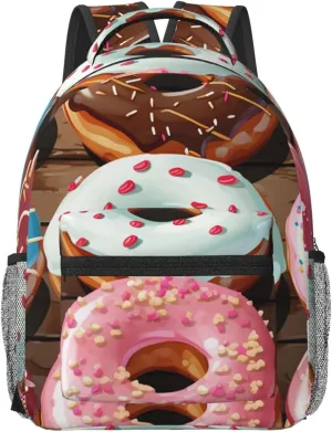 Travel Backpack for Women Carry on Backpack Donuts Lightweight Laptop Backpack for Men