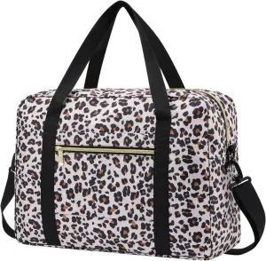 Travel Duffel Bag Foldable Weekender Overnight Bag for Men Women Lightweight Carry on Tote Bag For Spirit Airlines