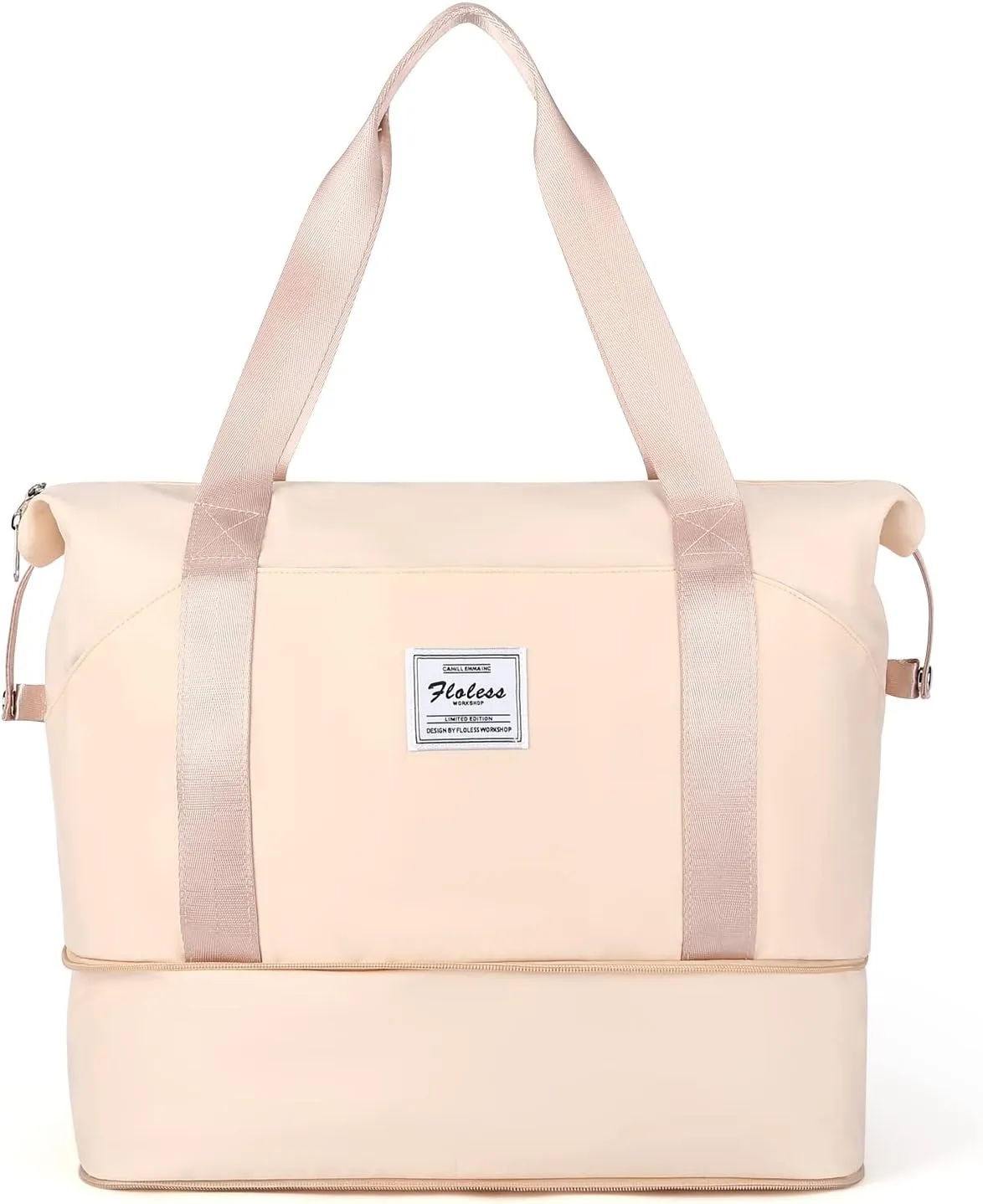 Travel Duffel Bag, Sports Tote Gym Bag, Shoulder Weekender Overnight Bag for Women