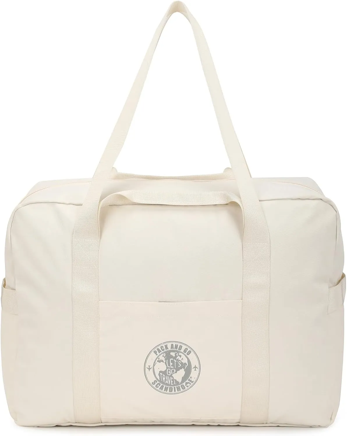 Travel Duffel Bag Weekender Overnight Bag, Sports Gym Bag Carry On Tote Bag for Men Women Scandihome Series