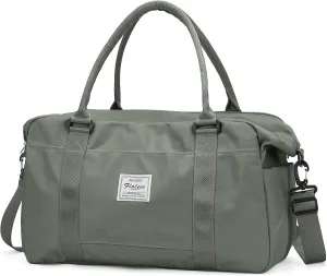 Travel Duffel Bag,Sports Tote Gym Bag,Shoulder Weekender Overnight Bag for Women