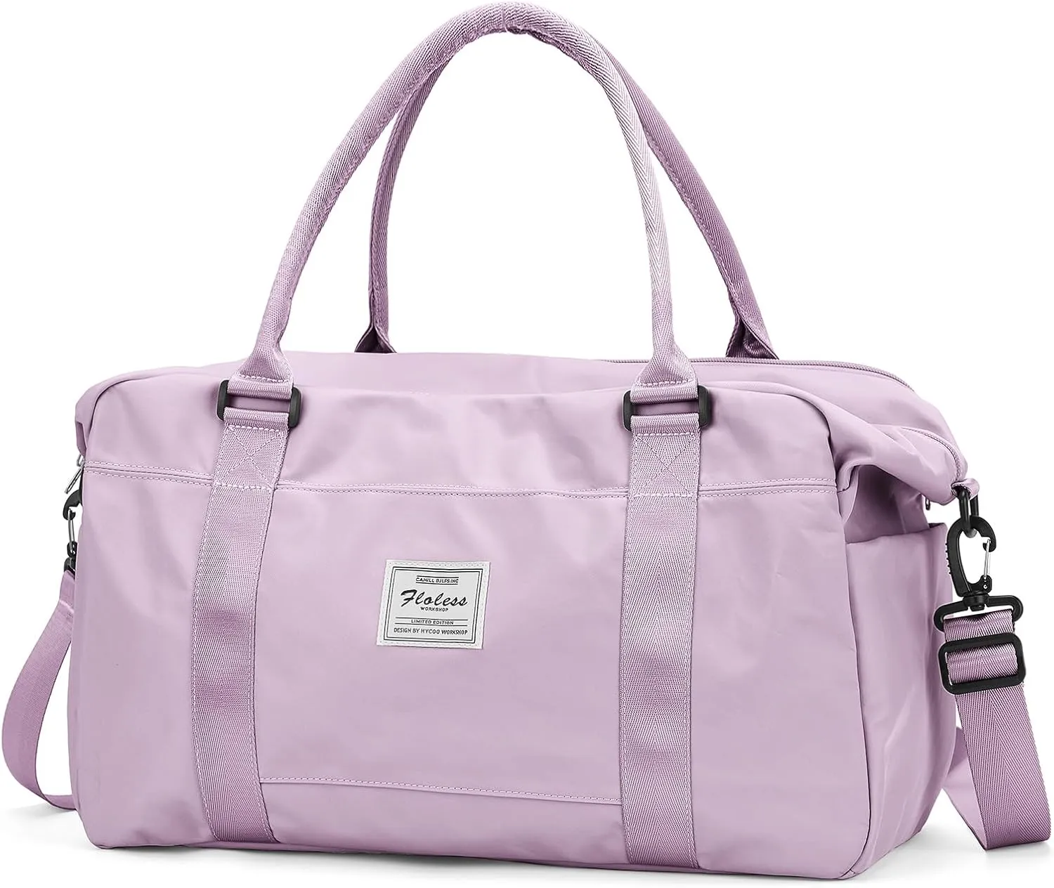 Travel Duffel Bag,Sports Tote Gym Bag,Shoulder Weekender Overnight Bag for Women