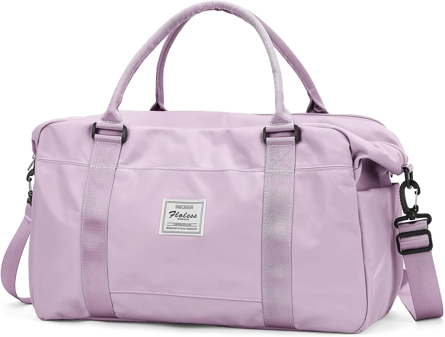 Travel Duffel Bag,Sports Tote Gym Bag,Shoulder Weekender Overnight Bag for Women